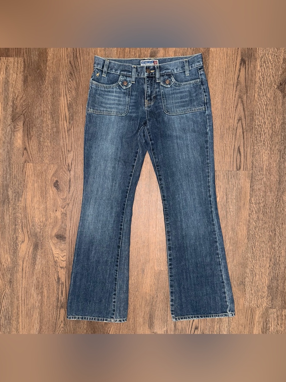 NWOT Y2K VTG Old Navy Women’s bootcut
low-rise fit front patch pocket Size 4
